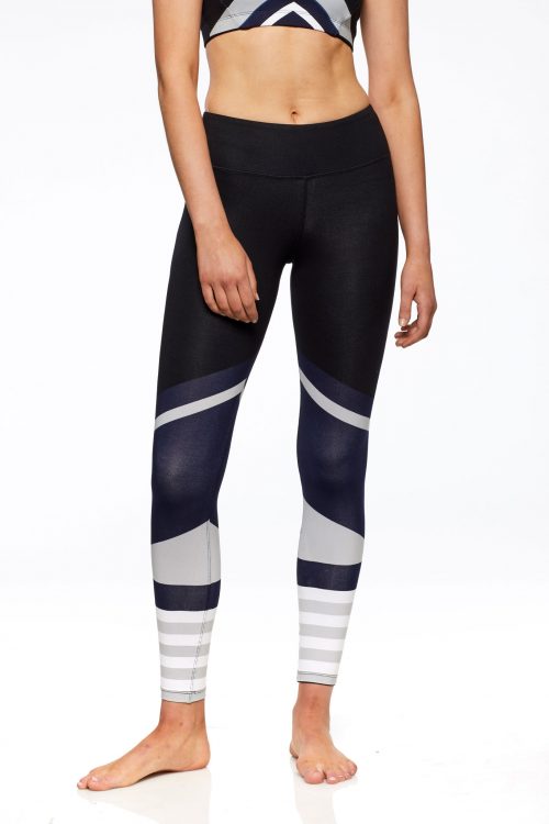 Long Beach Legging Block Stripes